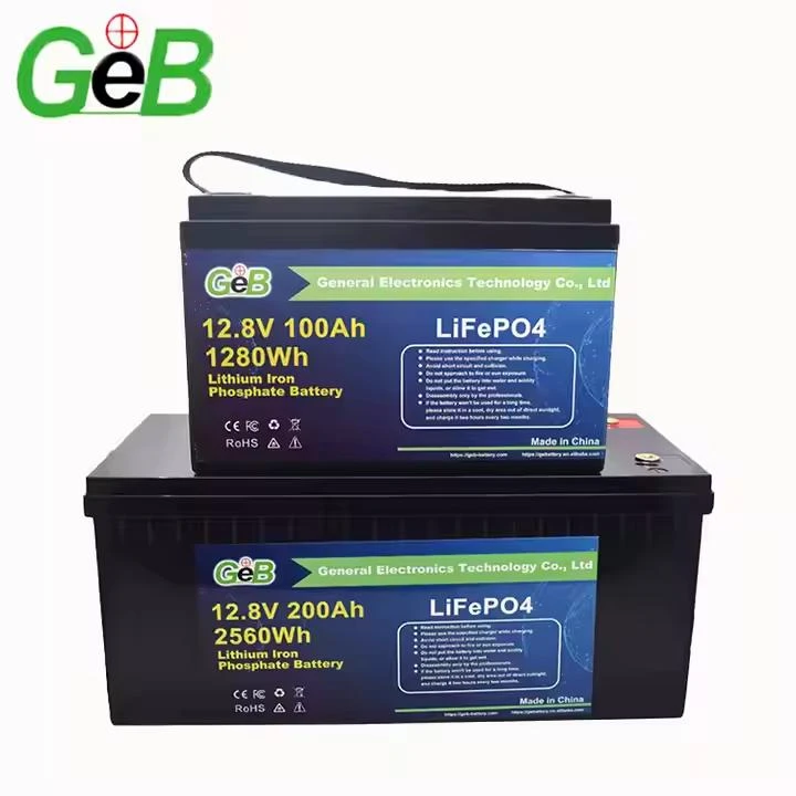 12V litiumgolfvagnsbatteri