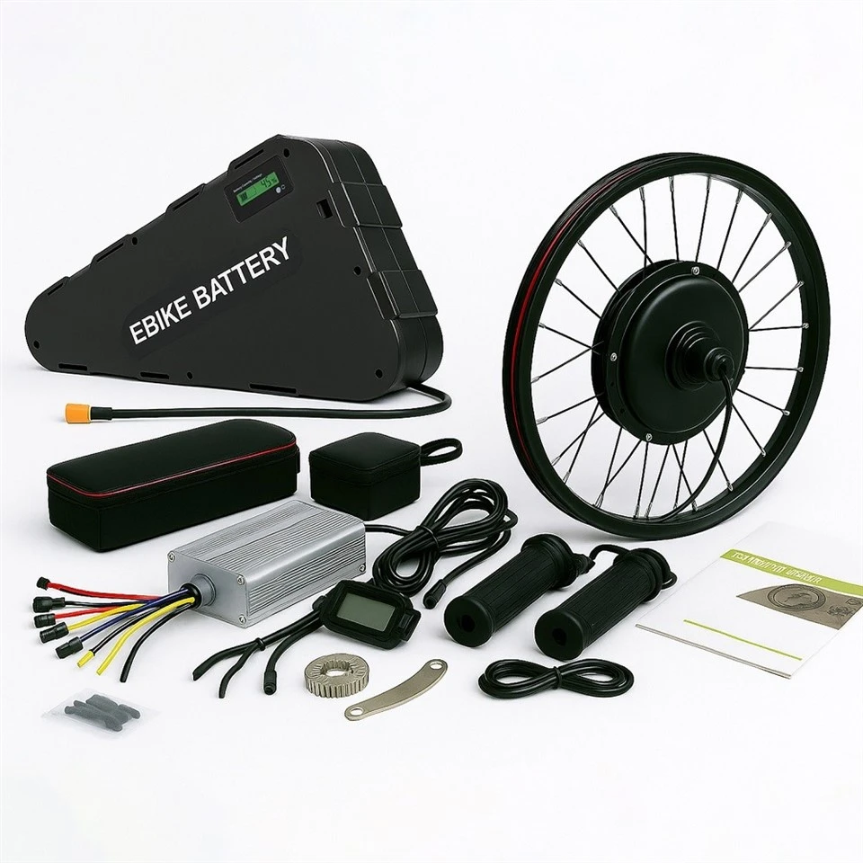 48V 1000W bakhjul elcykel DC-motorsats